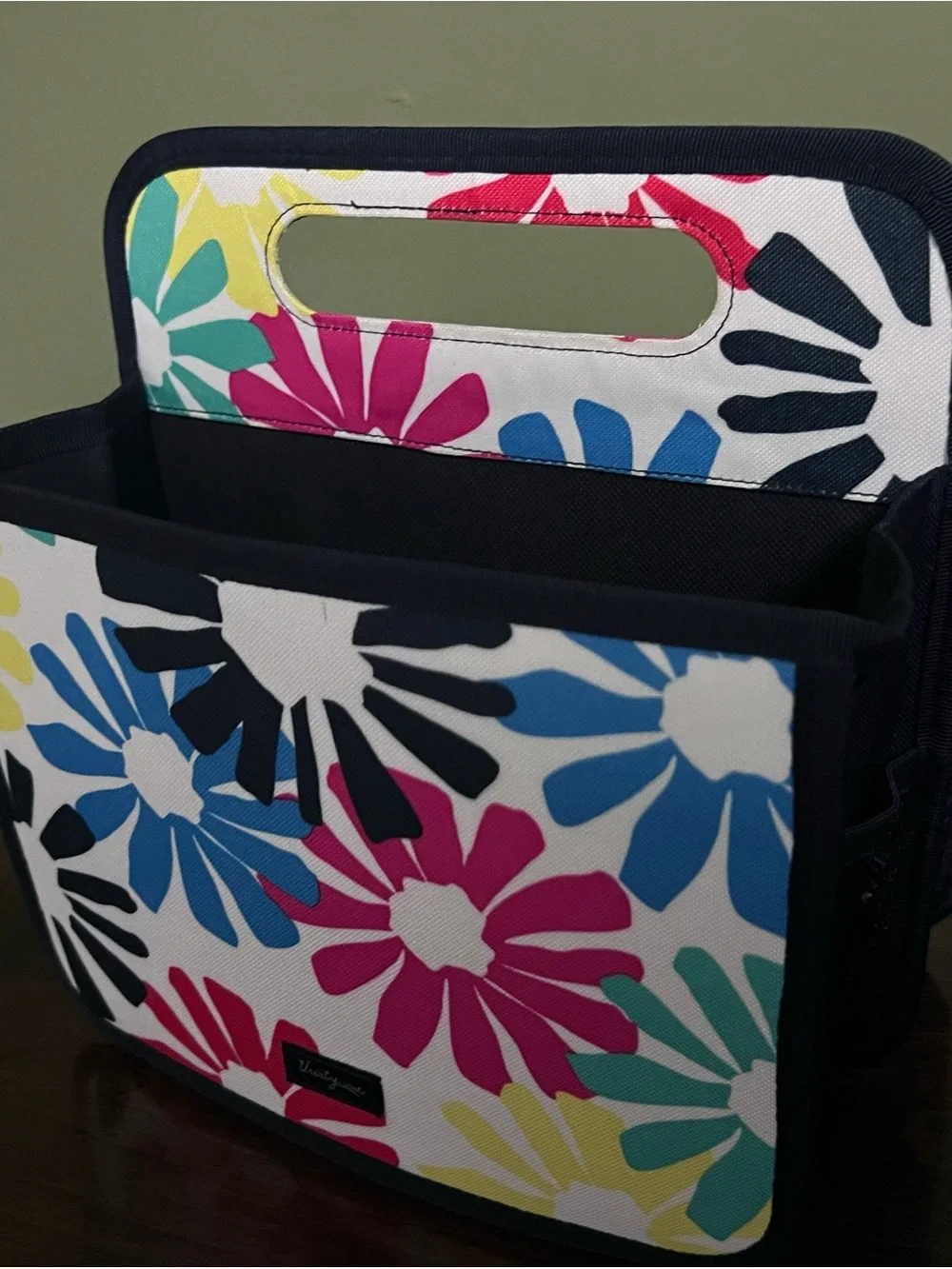 Floral Multi-Color Tote Organizer
